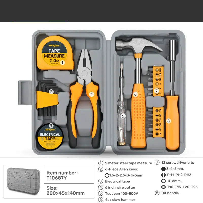 Conjunto de Ferramentas Manuais - Forja Hi-Spec