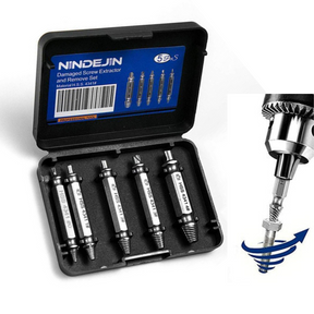 Maleta Kit de Brocas Extratoras de Parafusos - Forja Kit