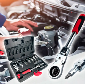 Maleta de Ferramentas 20 Peças Chave Catraca - Forja Flex