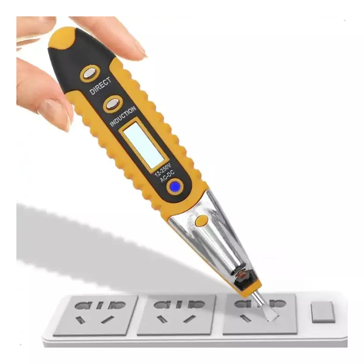 Caneta Teste de Tensão Profissional 12-250V - Forja TES