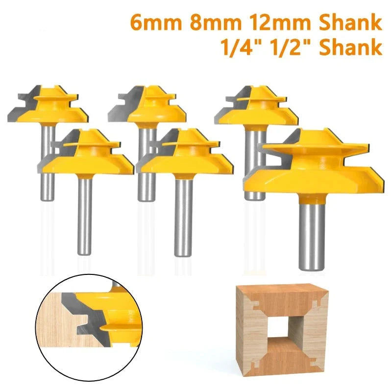 Fresa Para Tupia Haste de 45º - FresaPro Forja