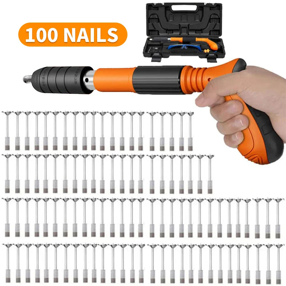 Pistola de Pregos [+ 100 PREGOS DE BRINDE] - Forja Fix