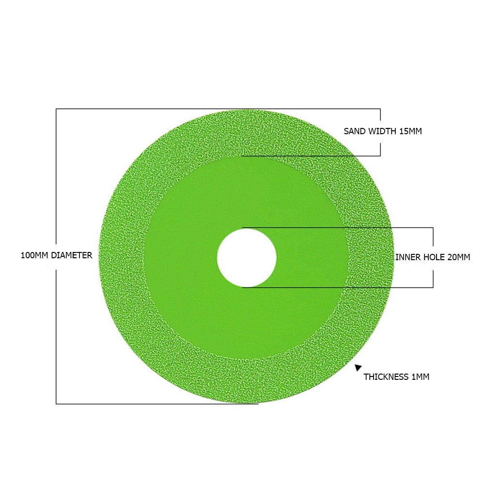 Disco de Corte Diamantado Pisos, Porcelana e Vidros - Forja DiscPremium
